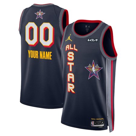 Unisex Navy 2025 NBA All-Star Game Swingman Custom Jersey